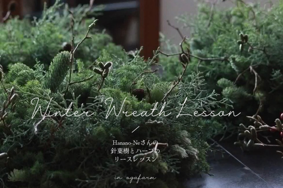 クリスマスリースづくり